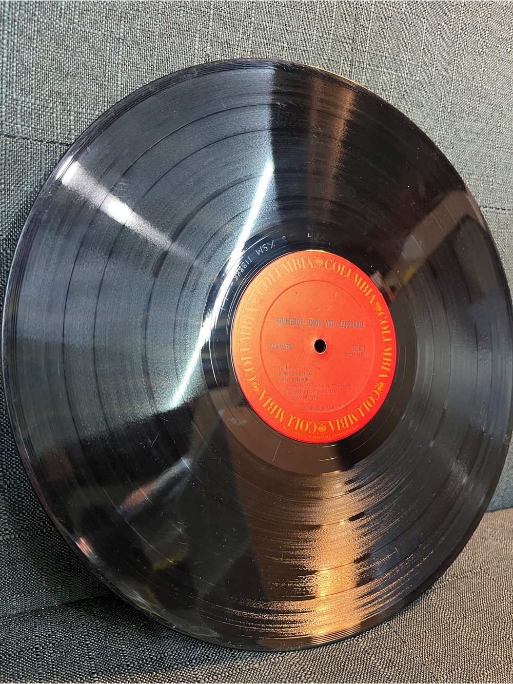 Simon & Garfunkel 'Bookends' Vinyl LP - Black & White Cover - 1968 - Picture 3 of 4